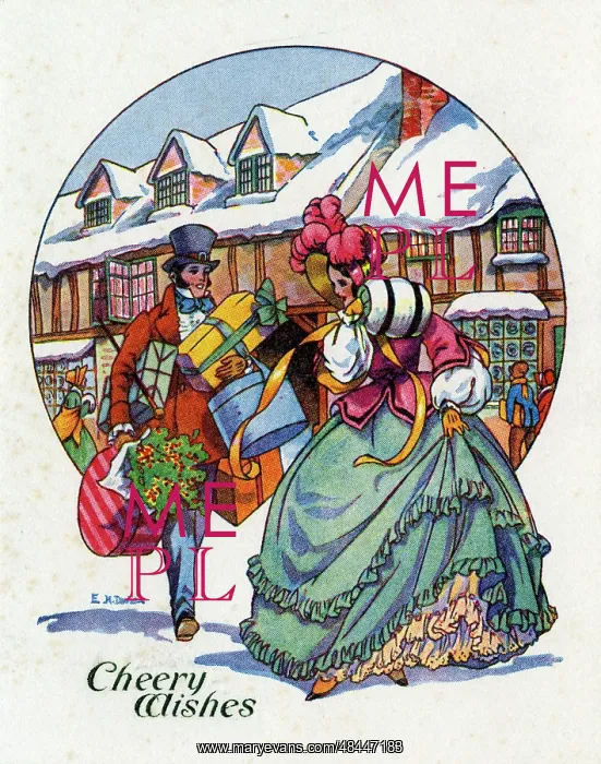: Christmas card - Last Minute Shopping : Christmas card - Last Minute Shopping