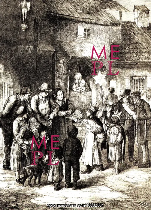 : Christmas carol singers : Christmas carol singers
