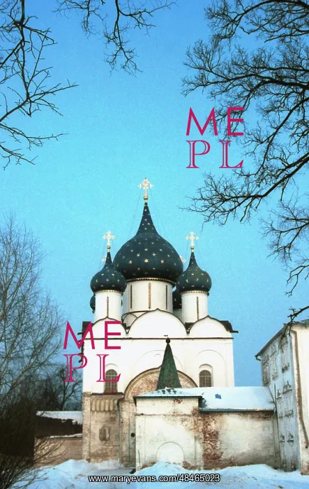 : The Christmas Cathedral in Suzdal. 1992 : The Christmas Cathedral in Suzdal. 1992