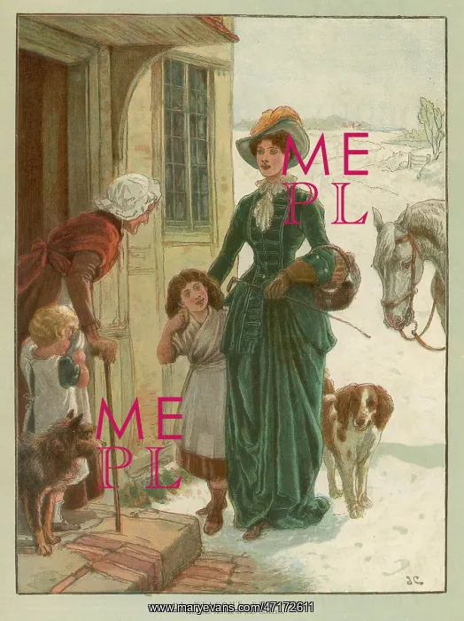 : CHRISTMAS CHARITY 1886 : CHRISTMAS CHARITY 1886