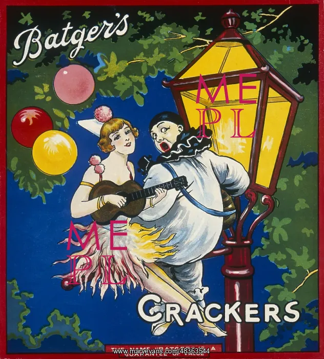 : Christmas cracker box label : Christmas cracker box label