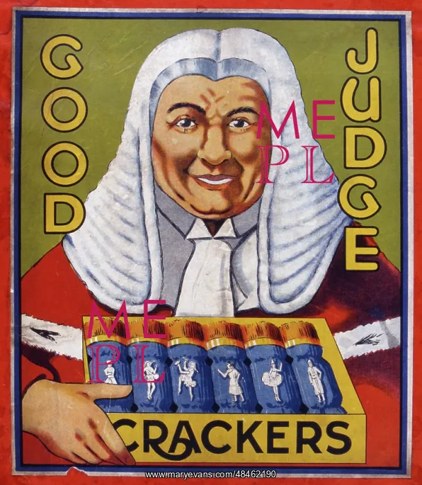 : Christmas crackers box label : Christmas crackers box label