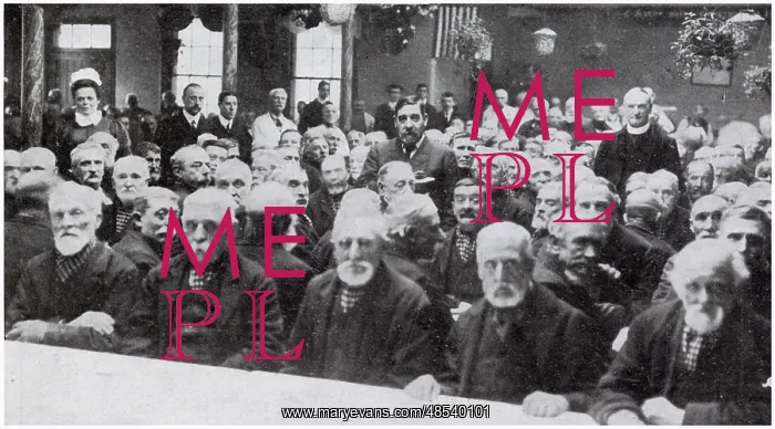 : Christmas Day at Poplar Workhouse 1908 : Christmas Day at Poplar Workhouse 1908