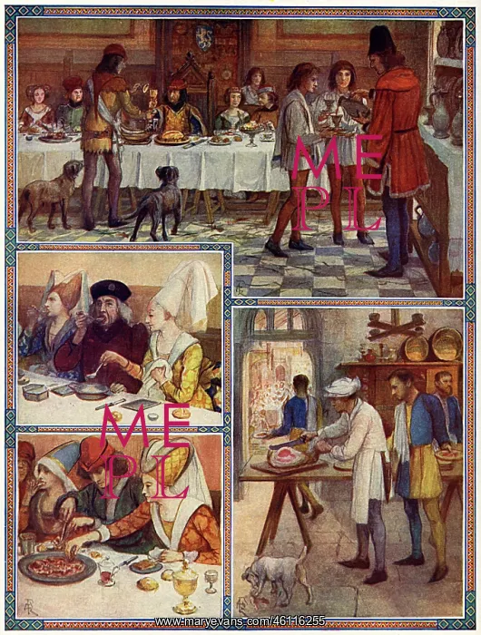 : Christmas Feasting in the 14th century : Christmas Feasting in the 14th century