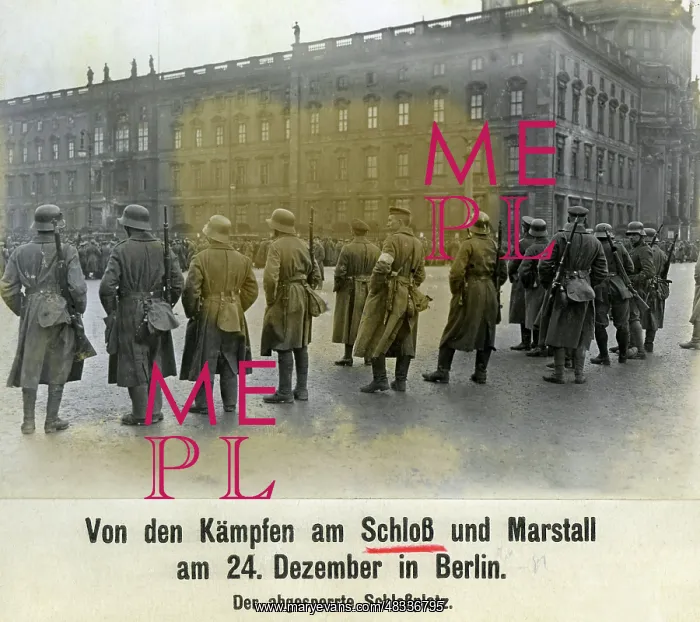 : Christmas fights in Berlin, 1918 : Christmas fights in Berlin, 1918
