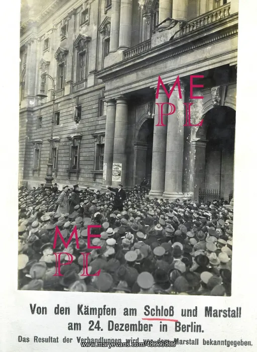 : Christmas fights in Berlin, 1918 : Christmas fights in Berlin, 1918