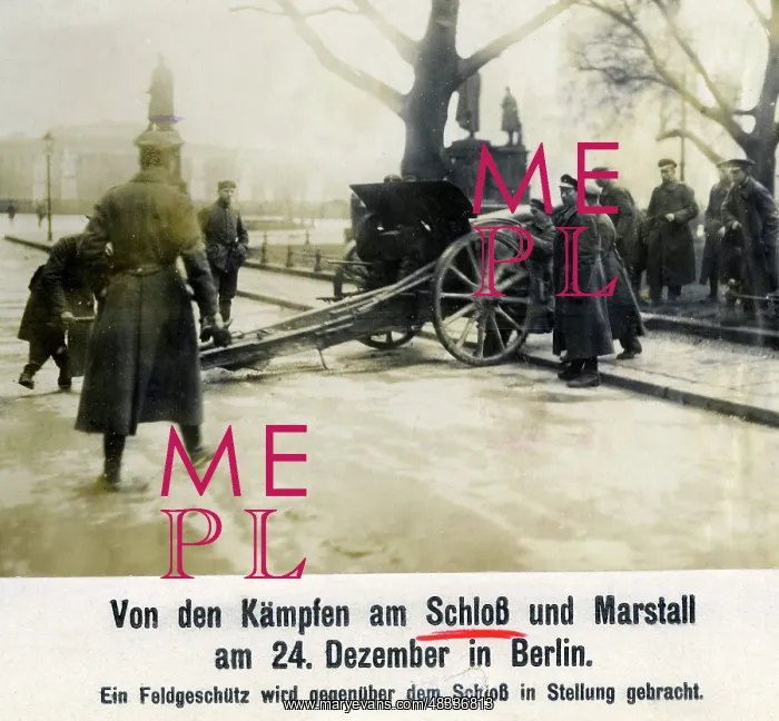 : Christmas fights in Berlin, 1918 : Christmas fights in Berlin, 1918