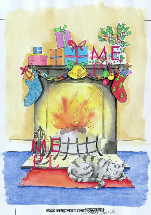  : Christmas Fireside