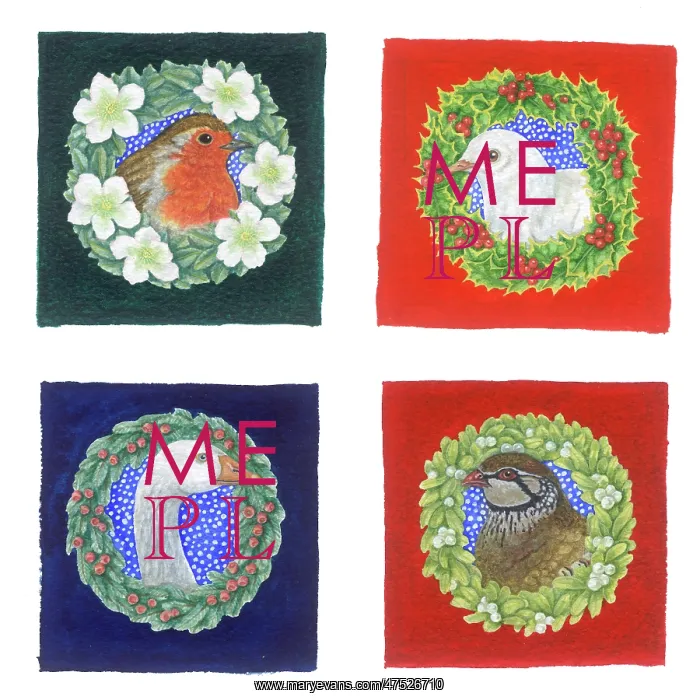 : Christmas gift tags - robin, dove, goose etc : Christmas gift tags - robin, dove, goose etc