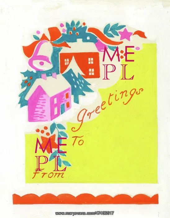 : Christmas - greetings label : Christmas - greetings label