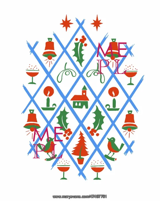 : Christmas lattice design : Christmas lattice design