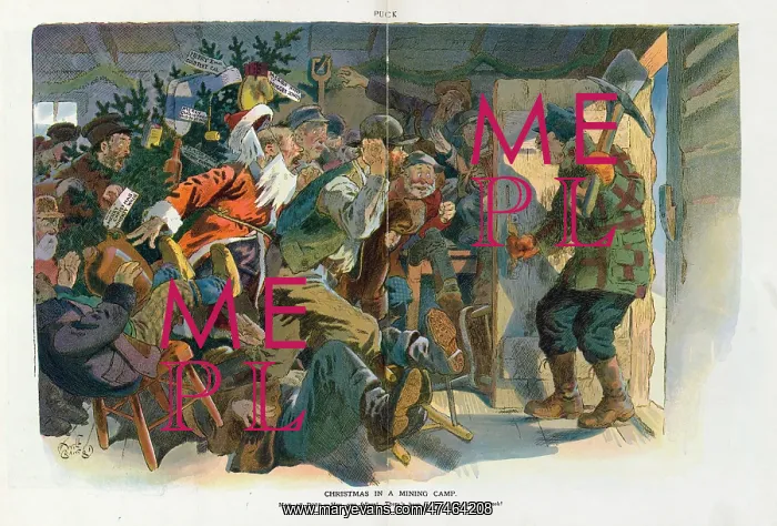 : Christmas in a mining camp : Christmas in a mining camp