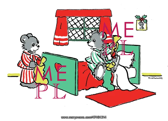  : Christmas Morning ? two bears