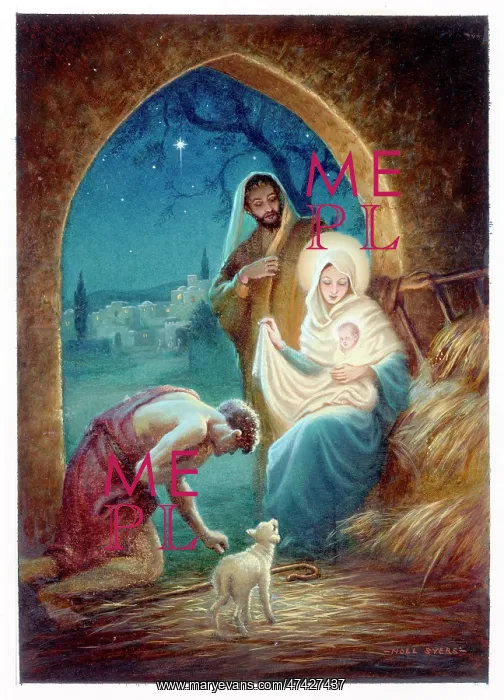  : Christmas Nativity Scene