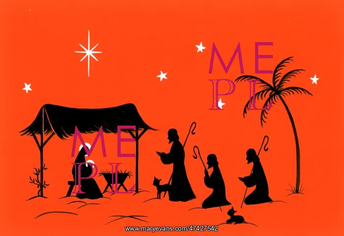  : Christmas Nativity Scene