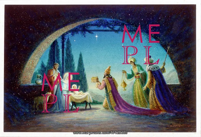  : Christmas Nativity Scene