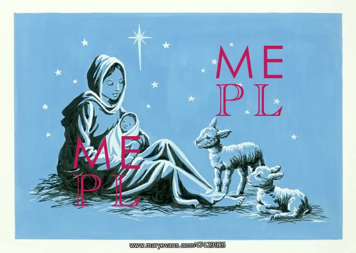  : Christmas Nativity Scene