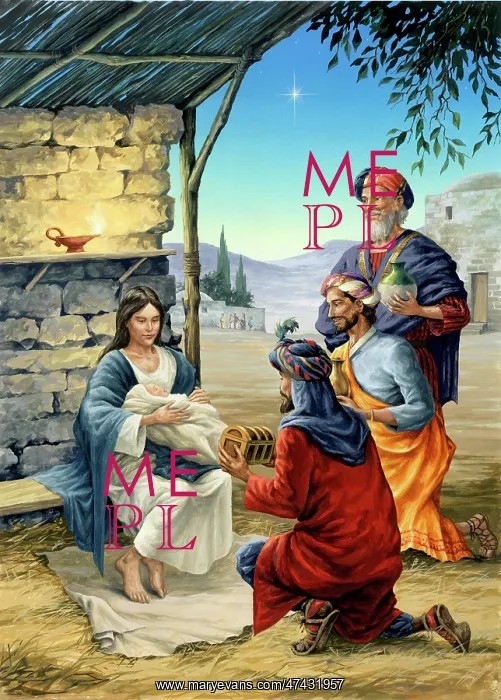  : Christmas Nativity Scene