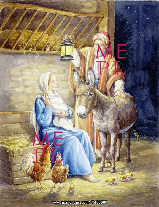  : Christmas Nativity Scene