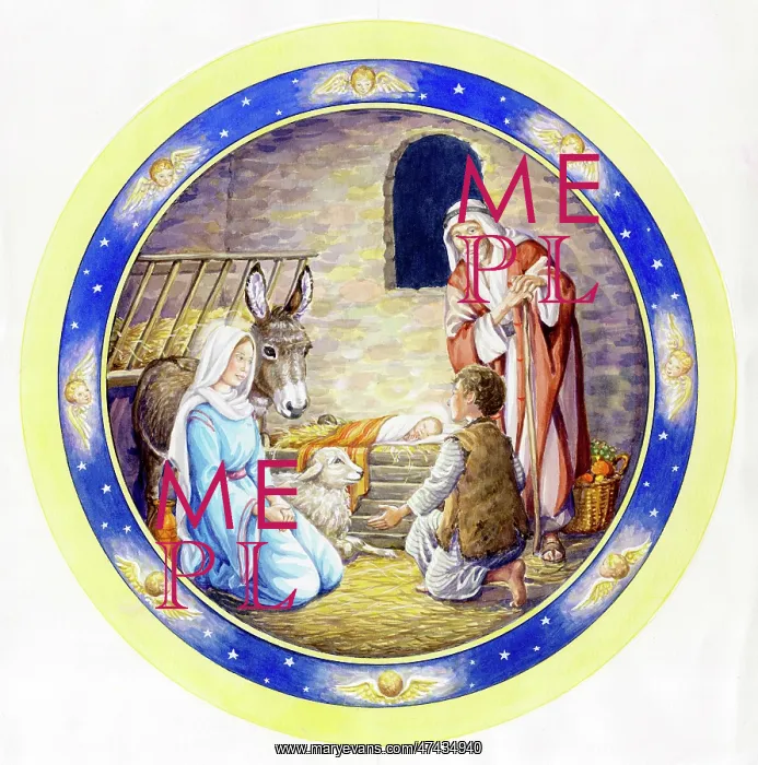  : Christmas Nativity Scene
