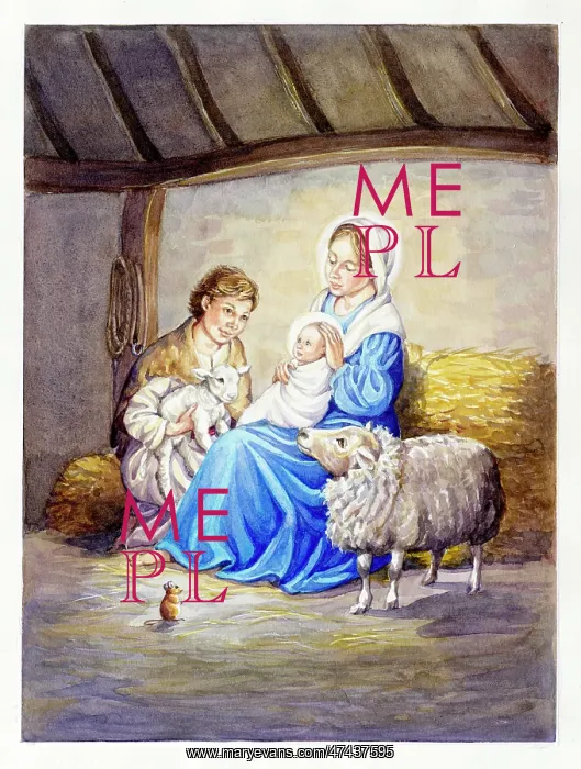  : Christmas Nativity Scene