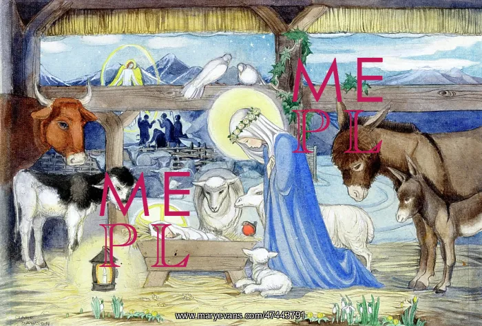  : Christmas Nativity Scene
