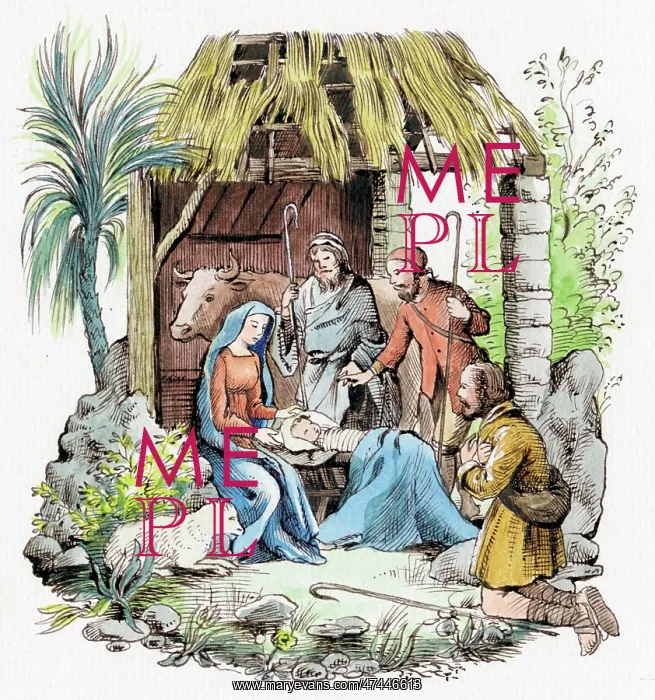  : Christmas Nativity Scene