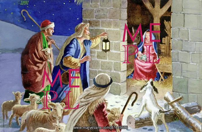  : Christmas Nativity Scene