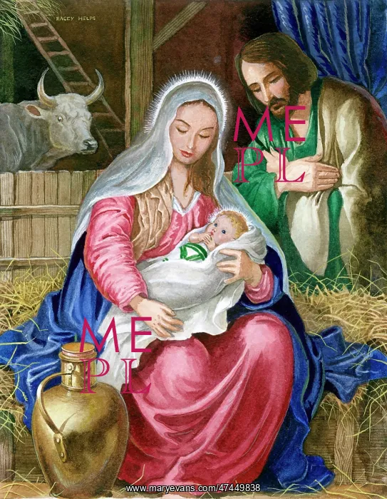  : Christmas Nativity Scene