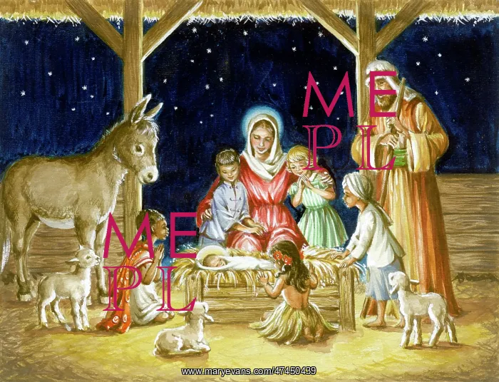  : Christmas Nativity Scene