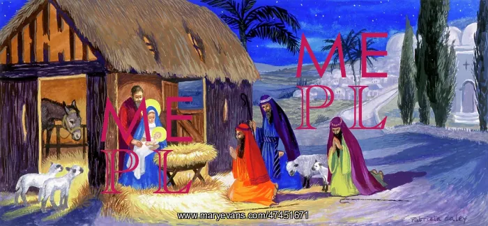  : Christmas Nativity Scene