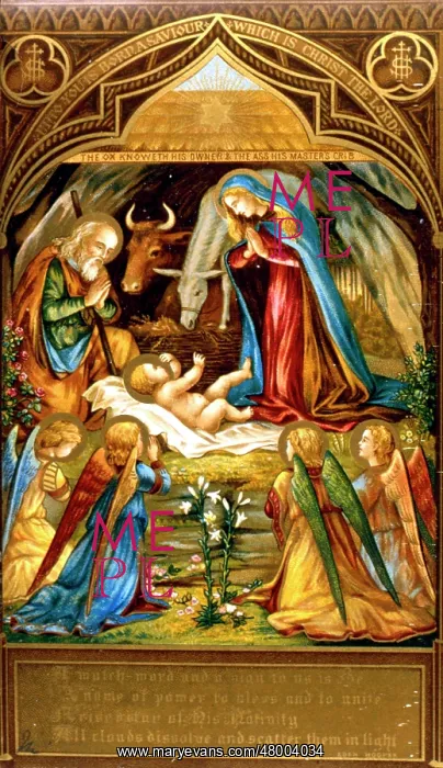 : Christmas Nativity scene in the stable : Christmas Nativity scene in the stable