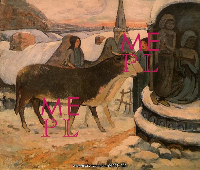  : Christmas Night, by Gauguin