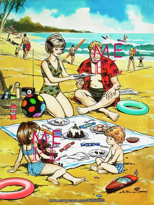  : A Christmas picnic on the beach
