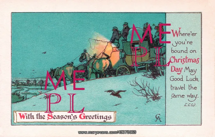 : Christmas postcard : Christmas postcard