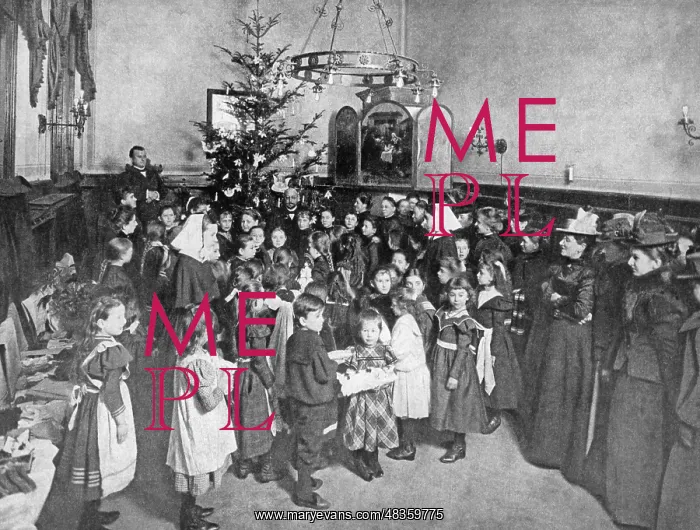  : Christmas presents in a protestant parsonage, 1899