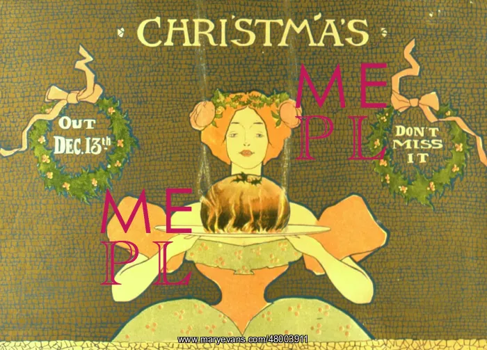 : Christmas pudding advert : Christmas pudding advert