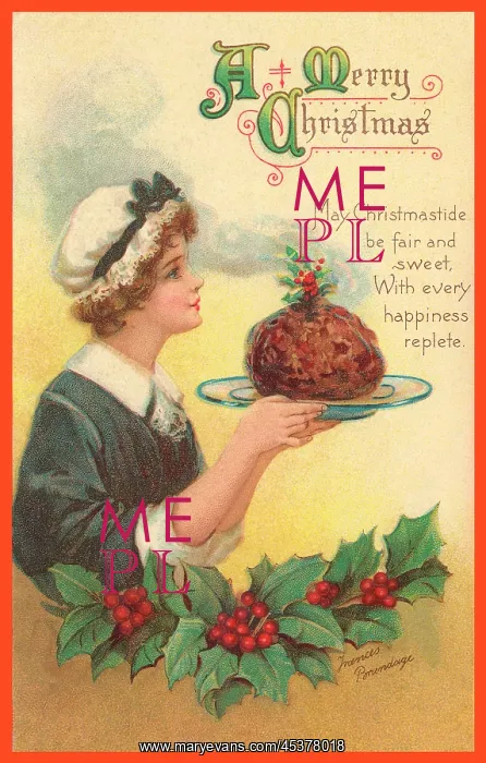 : Christmas Pudding - A Merry Christmas : Christmas Pudding - A Merry Christmas