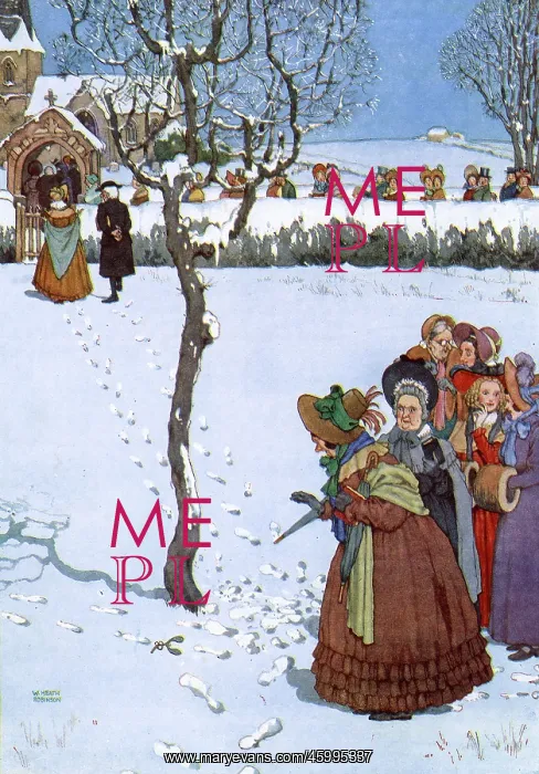  : Christmas Scandal by William Heath Robinson