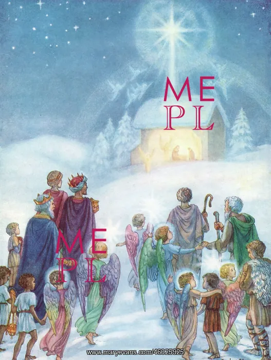 : Christmas scene : Christmas scene