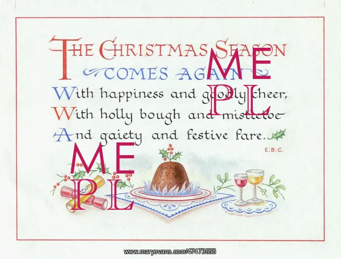 : The Christmas Season comes again : The Christmas Season comes again