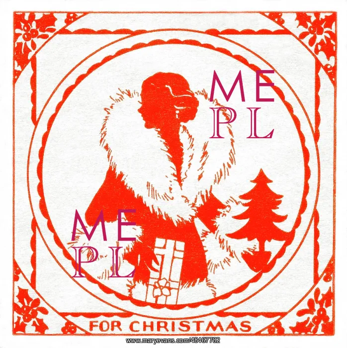 : Christmas silhouette : Christmas silhouette