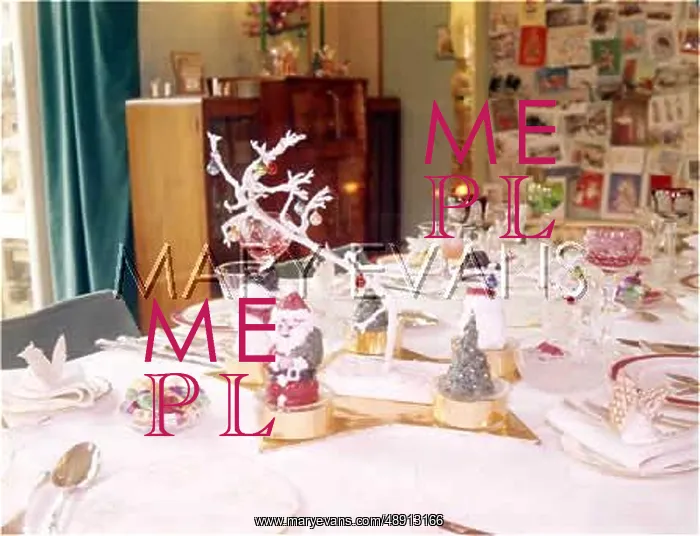 : CHRISTMAS TABLE SETTING : CHRISTMAS TABLE SETTING