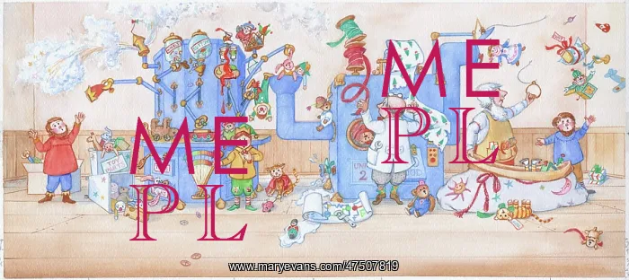 : The Christmas Toy Machine by Janet Winter : The Christmas Toy Machine by Janet Winter
