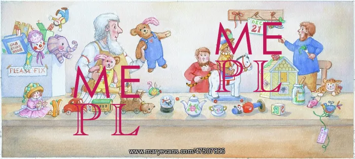 : The Christmas Toy Machine by Janet Winter : The Christmas Toy Machine by Janet Winter