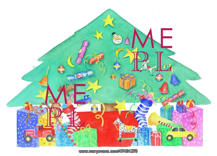 : Christmas Tree cut-out design : Christmas Tree cut-out design