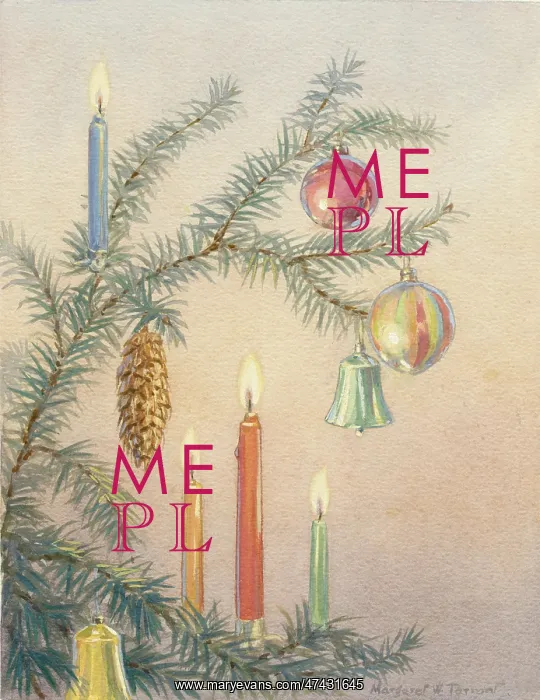 : A Christmas tree and decorations : A Christmas tree and decorations