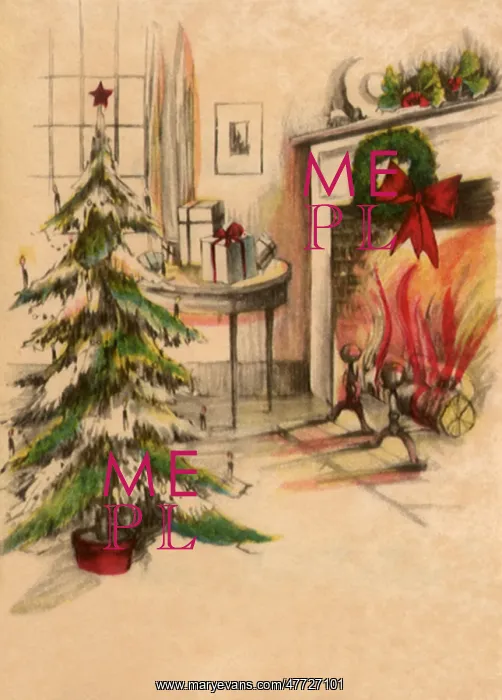  : Christmas Tree and Fire