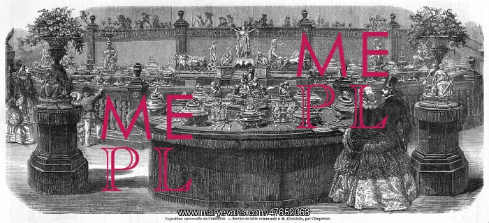 : Christofle silverware at the Exposition Universelle, 1855 : Christofle silverware at the Exposition Universelle, 1855