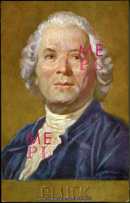  : GLUCK. CHRISTOPH WILLIBALD GLUCK (1714 - 1787), German composer
